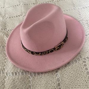 Pink Fedora Hat